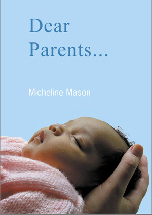 photo of baby on bookcover